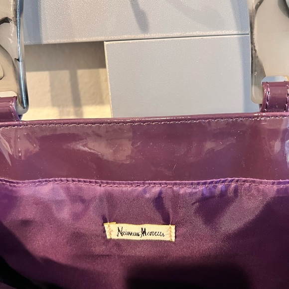 Neiman Marcus Purple Patent Tote - Picture 2 of 4
